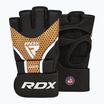  Γάντια grappling RDX Grappling Aura Plus T-17 golden