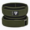 Ζώνη άρσης βαρών RDX Rx5 Weightlifting Belt army green