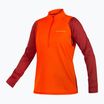 Γυναικείο μακρυμάνικο ποδηλασίας Endura Singletrack Fleece paprika