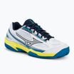 Ανδρικά παπούτσια τένις Mizuno Break Shot 4 CC white/dress blues/sulphur spring