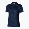 Ανδρικό μπλουζάκι πόλο τένις Mizuno Charge Shadow Polo pageant blue