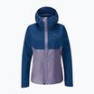 Γυναικείο αδιάβροχο μπουφάν Rab Downpour Eco patriot blue/purple sage