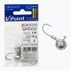 DRAGON V-Point Speed 15g 3pc jig head μαύρο PDF-521-150-010