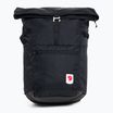 Fjällräven High Coast Foldsack 24 l 550 σακίδιο πλάτης πεζοπορίας μαύρο F23222