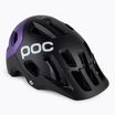 Κράνος ποδηλάτου POC Tectal Race MIPS uranium black/sapphire purple metallic/matt