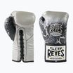 Γάντια του μποξ Cleto Reyes Velcro Sparring silver/black