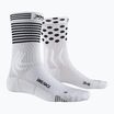 Κάλτσες ποδηλασίας X-Socks Bike Race 4.0 artcic white/dot/stripe