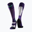 Κάλτσες Snowboard X-Socks Snowboard Discover Otc βαθύ μοβ/ανοιχτό χρώμα άμμου