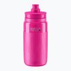 Παγούρι ποδηλάτου Elite FLY Tex 550 ml clear/pink fluo