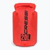 Cressi Dry Bag 20 l κόκκινο