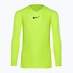 Nike Dri-FIT Park First Layer βολτ/μαύρο παιδικό μακρυμάνικο θερμικό μανίκι