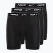 Ανδρικό μποξεράκι Nike Everyday Cotton Stretch Boxer Brief 3Pk MP1 μαύρο