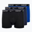 Ανδρικά σορτς μποξεράκια Nike Everyday Cotton Stretch Trunk 3Pk UB1 obsidian / game royal / black