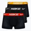 Nike Dri-Fit Essential ανδρικά σορτς μποξεράκια 3 ζευγάρια μαύρο/χρυσό/μαύρο