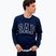 Ανδρικό φούτερ GAP Logo Crewneck μπλε navy