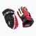 CCM JetSpeed FT4 SR γάντια χόκεϊ μαύρο/κόκκινο/λευκό