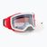Fox Racing Airspace Core φθορίζον κόκκινο/καπνός γυαλιά ποδηλασίας