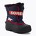 Sorel Snow Commander παιδικές μπότες πεζοπορίας nocturnal/sail red