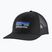 Patagonia P-6 Logo Trucker καπέλο μαύρο