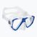 Mares Trygon μάσκα κατάδυσης με αναπνευστήρα διαφανής και μπλε 411262