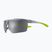 Γυαλιά ηλίου Nike Windshield ματ γκρι/γκρι με ασημένιο καθρέφτη