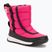 Sorel Outh Whitney II Puffy Mid παιδικές μπότες χιονιού cactus pink/black