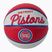 Wilson NBA Team Retro Mini Detroit Pistons μπάσκετ WTB3200XBDET μέγεθος 3