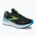 Brooks Adrenaline GTS 23 μαύρα/αιγαιοπελαγίτικος ωκεανός/πράσινα ανδρικά παπούτσια για τρέξιμο