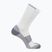 Salomon Aero Crew λευκές κάλτσες τρεξίματος / καστανοκόκκινες / ήσυχη σκιά