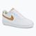 Nike Court Vision Low γυναικεία παπούτσια Next Nature λευκό/μεταλλικό χρυσό