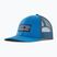 Patagonia P-6 Logo LoPro Trucker σκάφος μπλε καπέλο μπέιζμπολ