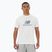 Ανδρικό T-shirt New Balance Stacked Logo λευκό