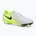 Ανδρικά ποδοσφαιρικά παπούτσια Nike Phantom GX 2 Academy FG/MG μεταλλικό ασημί/βολτ/μαύρο