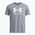 Ανδρικό t-shirt Under Armour Sportstyle Logo Update ατσάλι/λευκό