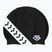 Arena Icons Team Stripe καπέλο για κολύμπι μαύρο και άσπρο 001463