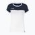 Γυναικείο μπλουζάκι τένις Tecnifibre Stretch λευκό και μπλε 22LAF1 F1