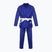 GI για Brazilian jiu-jitsu adidas Rookie μπλε/γκρι
