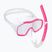 Aqualung Raccon παιδικό σετ αναπνευστήρα μάσκα + αναπνευστήρας ροζ SC4000902