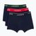 Lacoste boxer shorts 5H3401 3 ζευγάρια μπλε/πράσινο/κόκκινο/ναυτικό