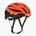 Πορτοκαλί κράνος ποδηλάτου ABUS StormChaser με γαρίδες