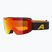 Alpina Nendaz Q-Lite S2 γυαλιά σκι μαύρο/κίτρινο ματ/κόκκινο