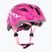 PUKY PH 8 Pro-S ροζ/λουλούδι παιδικό κράνος ποδηλάτου