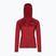 Salewa γυναικεία fleece Agner Hybrid PL/DST FZ Hoody σκούρο κόκκινο 00-0000027372