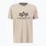 Alpha Industries ανδρικό μπλουζάκι Basic T Carbon vintage sand t-shirt