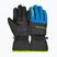 Παιδικά γάντια σκι Reusch Alan Junior black/brilliant blue/safety yellow