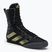 adidas Box Hog 4 παπούτσια πυγμαχίας μαύρο και χρυσό GZ6116