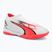 PUMA Ultra Match LL IT + Mid Jr παιδικά ποδοσφαιρικά παπούτσια puma white/puma black/fire orchid