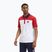 Ανδρικό μπλουζάκι πόλο FILA Lianshan Blocked bright white-true red