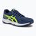 Ανδρικά παπούτσια ASICS Upcourt 6 blue expanse/safety yellow