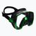 TUSA Freedom Hd Mask μάσκα κατάδυσης μαύρη-πράσινη M-1001